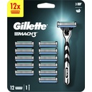 Gillette Mach3 + 12 ks hlavic