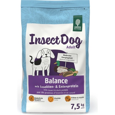 Green Petfood InsectDog Balance 7,5 kg