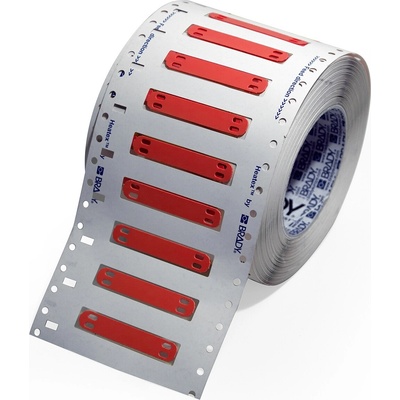Brady HCM-60x10-B7643-RD / 620340, THT Heatex Cable Markers, 60.00 mm x 10.00 mm (620340)