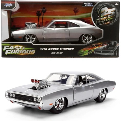 Jada Model Rychle a Zběsile 1970 Dodge Charger R/T F&F Anniversary edition 1:24
