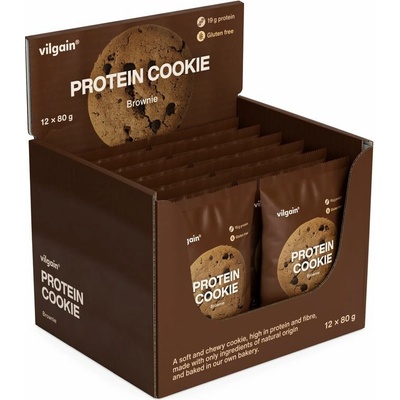 Vilgain Protein Cookie – brownie 80 g