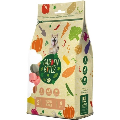 DUVO+ GARDEN BITES VEGAN BONES S 11 cm 8st 340 g