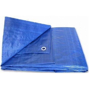 Geko G01934 nepromokavá krycia plachta s okami 4x6m modrá