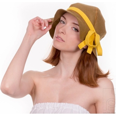 Evei Klobouk Lady žlutá stuha – Zbozi.Blesk.cz