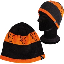 FOX Čepice Black Orange Beanie