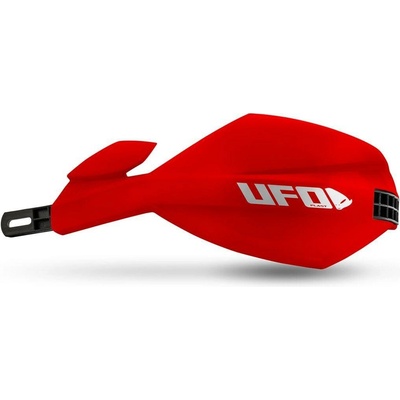 UFO kryty páček MUGAN univerzální komplet s montáží na řidítka 22 i 28mm barva červená