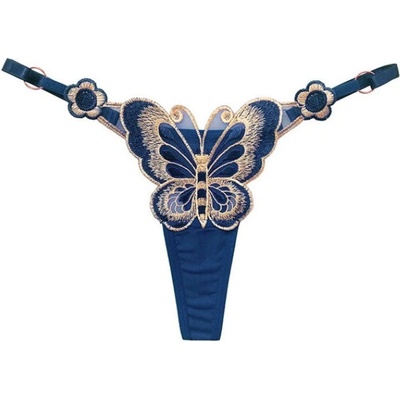 Amparo Miranda® Erotické nohavičky Butterfly B253 Modrá