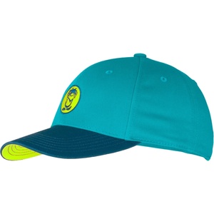 Trollkids Детска шапка с козирка Trollkids Kid's Kroksand Cap - Pool Blue / Dark Indigo / Spring Leaf - размер 48-52 cm (204-8114-1311)