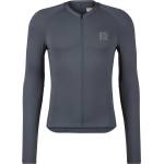 Stoic Мъжка фланелка с дълъг ръкав за колоездене Stoic DalslandSt. Gravel Jersey L/S Cycling jersey - Ink Grey - размер M (056-4251-0212)