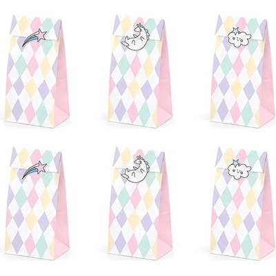 Party Deco Торбички за Сладки - Еднорог