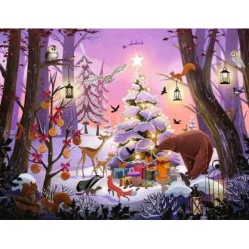 Ravensburger - Puzzle Christmas in the forest - 2 000 piese