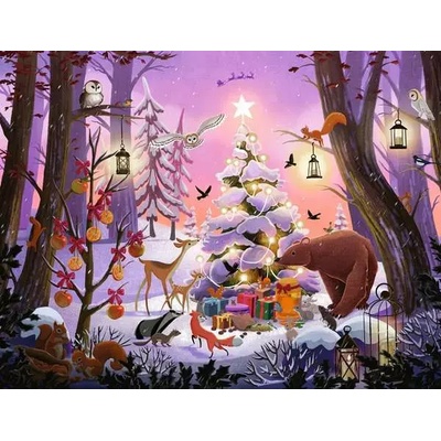 Ravensburger - Puzzle Christmas in the forest - 2 000 piese