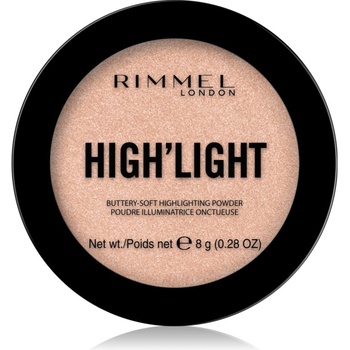 Rimmel High'light компактна озаряваща пудра цвят 002 Candelit 8 гр