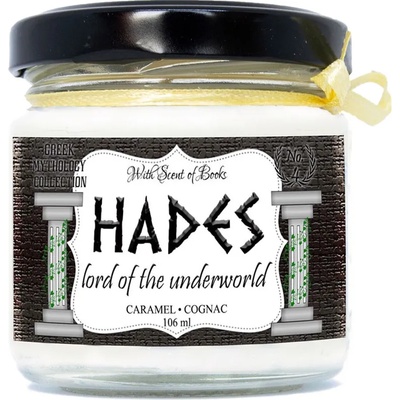 With Scent of Books Ароматна свещ - Хадес, 106 ml