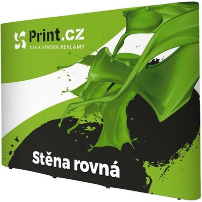 Print.cz Prezentační POP UP stěna Impact rovná 270x222 cm