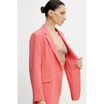 BOSS Сако boss в розово с едно копче с изчистен дизайн (50490053)