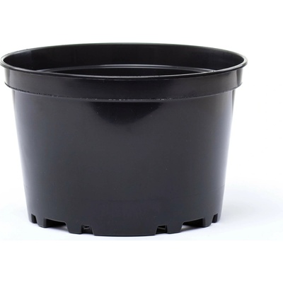 PlasticFuture Kvetináč Wheaty antracitový, 25,8 cm