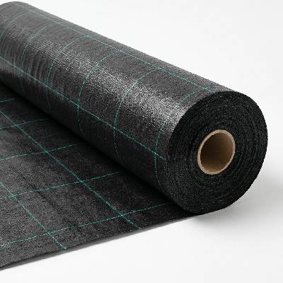 TextilCentrum.cz Tkaná mulčovací textilie AGROJUTEX, s UV stabilizací, gramáž 100 g/m2, černá, š.105cm (látka v metráži)
