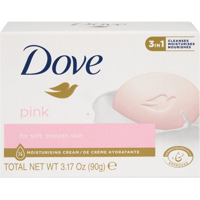 Dove tuhé mydlo Pink 90 g