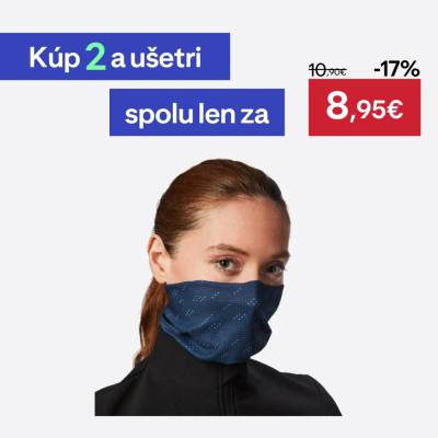 Van Rysel cyklistický nákrčník Roadr 100 námornícky modrý