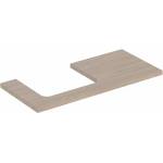Geberit Плот за мивка Geberit One с ляв изрез, бежов дъб, 105 см (505.304.00.5)