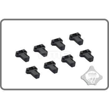 FMA zvětšená táhla Pull Tab 8 ks Černá