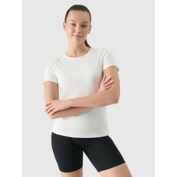 4F Дамска изрязана риза 4F 4F | Byal | ЖЕНИ | L