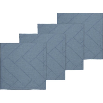 Södahl Салфетки Tiles Damask небесносини 4 бр (24772)