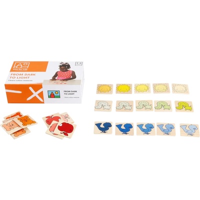 Toys for Life Образователна игра Toys for Life - От тъмно към светло, Уча нюансите на цветовете (900000093)