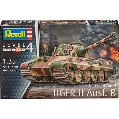 Сглобяем модел Revell - Танк Tiger II Ausf. B (03249) (03249)