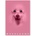 Pigna Monocromo Pink A4, 38 листа, с телбод, с подвързия P1111-1292 (P1111-1292)