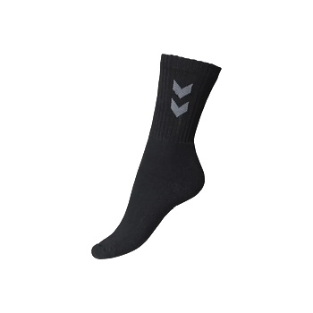 Hummel Чорапи Hummel Socks Basic 3 Pack 022030-2001 Размер 12 (41-45)