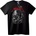 NOONEBRAND Тениска Metallica Черна Тъмен Арт - 5XL, Black