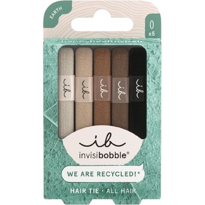 invisibobble Hair Tie gumičky do vlasov Mocha 5 ks
