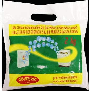 Marcos regeneračná tabletová soľ do pračiek a umývačiek riadu 2 kg
