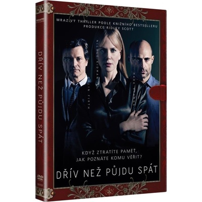 Dřív než půjdu spát DVD