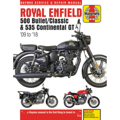 Royal Enfield Bullet and Continental GT Service & Repair Manual (2009 to 2018) | Matthew Coombs