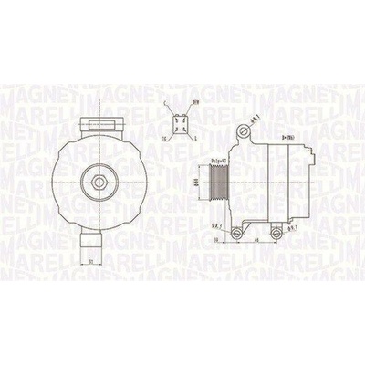 generátor MAGNETI MARELLI 063731728010
