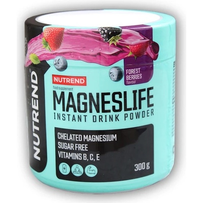 Nutrend Magneslife instant drink powder lesné ovocie 300 g