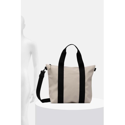 Rains Чанта Rains Tote Bag Mini W3 в бежово 14160-26 (14160.26)