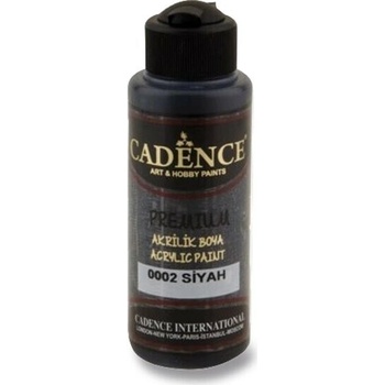 Cadence Premium Akrylová farba čierna 120 ml