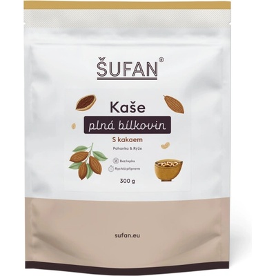 Šufan Kaša plná bielkovín s kakaom 300 g