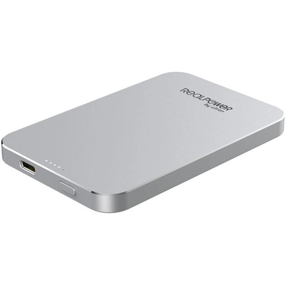 RealPower PB-5000 MAG Power Bank 5000mAh Сребрист (414905)