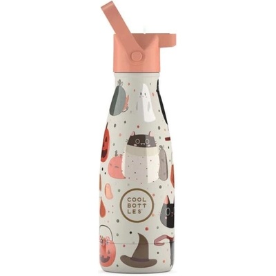 Cool Bottles Dětská nerezová termolahev Kids Trick or Treat třívrstvá 260 ml 3D