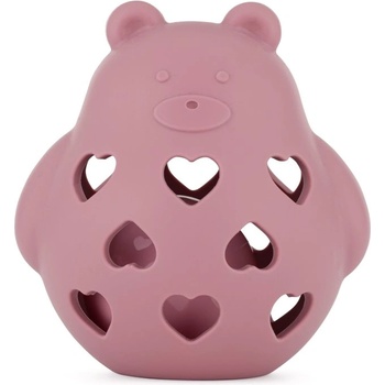 Petite&Mars Bear Basil 0m+ дрънкалка Dusty Rose