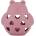 Petite&Mars Bear Basil 0m+ дрънкалка Dusty Rose
