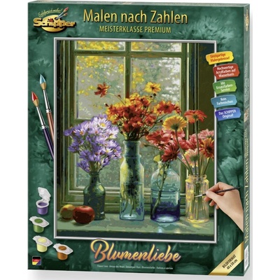 Schipper Malování podle čísel Láska ke květinám Blumenliebe 40 x 50 cm – Hledejceny.cz