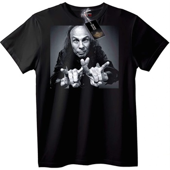NOONEBRAND Тениска Рок Ръчен Жест - 2XL, Black
