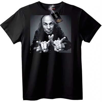 NOONEBRAND Тениска Рок Ръчен Жест - 2XL, Black