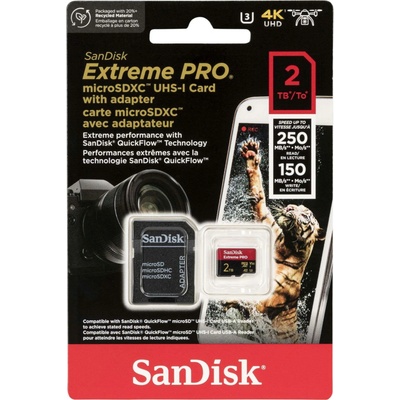 SanDisk microSDXC 2 TB Extreme PRO SDSQXCD-2T00-GN6MA